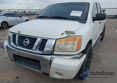 2012 Nissan Titan Sv из США, поврежденный, VIN 1N6BA0EDXCN311554